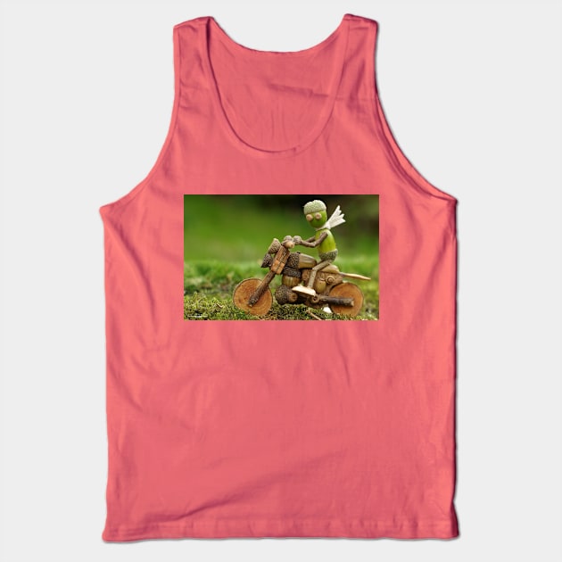 Acorn Man - Oak Folk biker Tank Top by Simon-dell